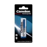 CAMELION Lithium icr18650f-22-BP 2200 mAh аккумуляторы 1 дана блистерде