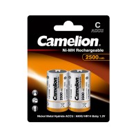 CAMELION Rechargeable Ni-MH NH-c2500bp2 батареясы 2 дана блистерде