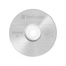 Диск DVD-R Verbatim (43523) 4.7GB 10штук Незаписанный