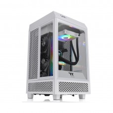 Thermaltake the tower 100 Snow компьютерлік корпусы қуат көзі жоқ