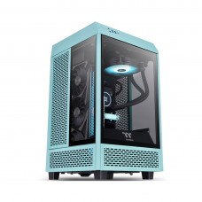 Thermaltake the tower 100 turquoise компьютерлік корпусы қуат көзі жоқ 