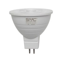 Электрическая лампа светодиодная SVC LED JCDR-7W-GU5.3-3000K, Тёплый