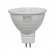 Электрическая лампа светодиодная SVC LED JCDR-7W-GU5.3-3000K, Тёплый