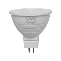 Электрическая лампа светодиодная SVC LED JCDR-7W-GU5.3-6500K, Холодный