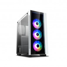 Deepcool MATREXX 55 v3 add-RGB WH 3F компьютерлік корпусы қуат көзі жоқ 