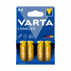 Батарейка VARTA Longlife Mignon 1.5V - LR6/AA 4 шт в блистере