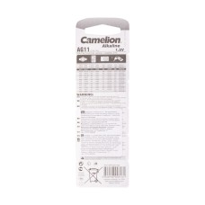 CAMELION Alkaline ag11-bp10 батареясы(0% Hg) 10 дана блистерде