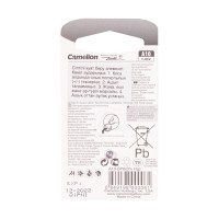 CAMELION Zinc air A10-bp6 батареясы(0% Hg) 6 дана блистерде CAMELION Zinc air A10-bp6 батареясы(0% Hg) 6 дана блистерде