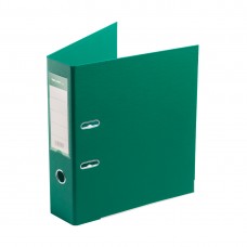 Папка-регистратор Deluxe с арочным механизмом, Office 3-GN36 (3\" GREEN), А4, 70 мм, зелёный