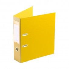 Папка-регистратор Deluxe с арочным механизмом, Office 3-YW5 (3\ YELLOW), А4, 70 мм, желтый