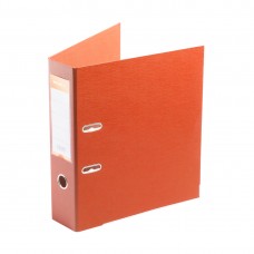 Папка-регистратор Deluxe с арочным механизмом, Office 3-OE6 (3\" ORANGE), А4, 70 мм, оранжевый
