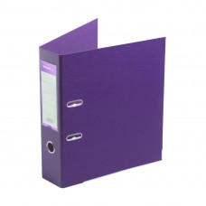 Папка-регистратор Deluxe с арочным механизмом, Office 3-PE1 (3\" PURPLE), А4, 70 мм, фиолетовый