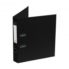 Папка-регистратор Deluxe с арочным механизмом, Office 2-BK19 (2\" BLACK), А4, 50 мм, чёрный
