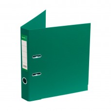 Папка-регистратор Deluxe с арочным механизмом, Office 2-GN36 (2\" GREEN), А4, 50 мм, зеленый