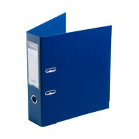 Папка-регистратор Deluxe с арочным механизмом Office, 3-BE21 (3\" BLUE)