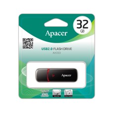 Apacer AH333 32GB USB дискісі қара
