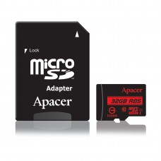 Apacer жад картасы AP32GMCSH10U5-R 32GB + адаптер