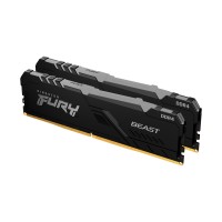 Kingston FURY Beast RGB kf426c16bbak2 / 16 DDR4 16GB жад модульдерінің жиынтығы (Kit 2x8GB) 2666MHz