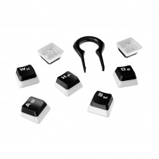 HyperX Pudding Keycaps толық кілттер жиынтығы (қара) 4P5P4AX # ACB пернетақтасы