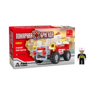 Keyixing ойын құрастырушысы 21201 өрт сөндіру бригадасы (жиынтықта 58 бөлік)