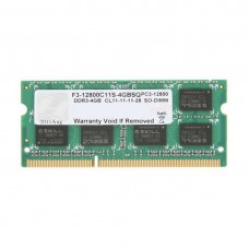 Ноутбукке арналған жад модулі G. SKILL F3-12800CL11S-4GBSQ DDR3 4GB