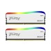 Kingston FURY Beast RGB kf432c16bwak2 / 16 DDR4 16GB жад модулінің жиынтығы (Kit 2x8GB) 3200MHz