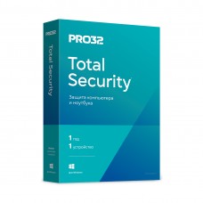 PRO32 Total Security box антивирусы 1 жылға лицензия 1ПК