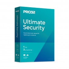 PRO32 ultimate Security box антивирусы 1 жылдық лицензия 3pc