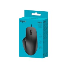 Rapoo N500 компьютерлік тінтуірі қара