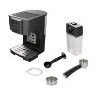 Кофеварка рожковая Redmond RCM-1511 Черный / хром Кофеварка рожковая Redmond RCM-1511 Черный / хром