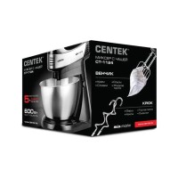 Планетарный миксер Centek CT-1124 Черный Стальной Планетарный миксер Centek CT-1124 Черный Стальной