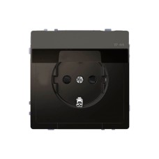 Розетка мех-м MERTEN MTN2310-6034 D-Life 16А с крышкой антрацит