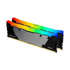Kingston FURY renegade RGB kf436c16rb12ak2 / 32 DDR4 32GB жад модульдерінің жиынтығы (Kit 2x16GB) 3600MHz