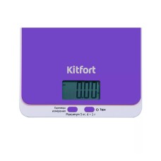 Весы кухонные Kitfort КТ-803-6, фиолетовые Весы кухонные Kitfort КТ-803-6, фиолетовые