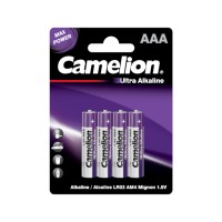 Батарейка CAMELION Ultra Alkaline LR03-BP4UT 4 шт. в блистере Батарейка CAMELION Ultra Alkaline LR03-BP4UT 4 шт. в блистере