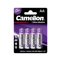 Батарейка CAMELION Ultra Alkaline LR6-BP4UT 4 шт. в блистере Батарейка CAMELION Ultra Alkaline LR6-BP4UT 4 шт. в блистере