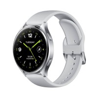 Ақылды сағат Xiaomi Watch 2 сұр түсті күміс жағдай TPU Strap Ақылды сағат Xiaomi Watch 2 сұр түсті күміс жағдай TPU Strap