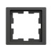 Рамка MERTEN MTN4010-6534 D-Life 1 постовая антрацит