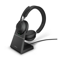 Jabra evolve2 65 link380c MS stereo stand Black гарнитурасы Jabra evolve2 65 link380c MS stereo stand Black гарнитурасы