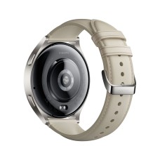 Xiaomi Watch 2 смарт сағаты ақ былғары жолағы бар титан сұр жағдайы