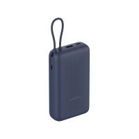 Портативный внешний аккумулятор Xiaomi 33W Power Bank 20000mAh (Integrated Cable) Blue GL Портативный внешний аккумулятор Xiaomi 33W Power Bank 20000mAh (Integrated Cable) Blue GL