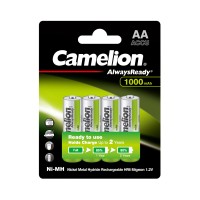 CAMELION AlwaysReady Rechargeable Ni-MH NH-aa1000arbp4 батареясы 4 дана блистерде