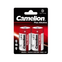 CAMELION Plus Alkaline lr20-BP2 батареясы 2 дана блистерде