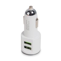 Ldnio DL-C29 2 автомобиль зарядтағышы * USB Lightning ақ