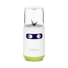 Kitfort Shake & Take KT-3033-2 "2-ден 1" стационарлық блендер ақ-жасыл