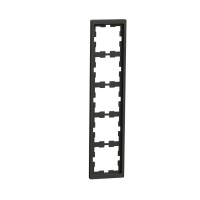 Рамка MERTEN MTN4050-6534 D-Life 5 постовая антрацит