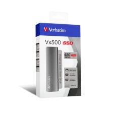 Сыртқы SSD Дискісі Verbatim VX500 47443 480gb Сұр
