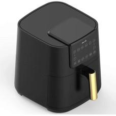 Аэрофритюрница Deerma Air Fryer DEM-KZ30W Черный/Золотой