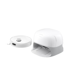 Roborock Qrevo Curv Қондырмасы Бар Робот шаңсорғыш Ақ