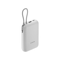 Портативный внешний аккумулятор Xiaomi Power Bank 20000mAh (Integrated Cable) GL Light Gray Портативный внешний аккумулятор Xiaomi Power Bank 20000mAh (Integrated Cable) GL Light Gray